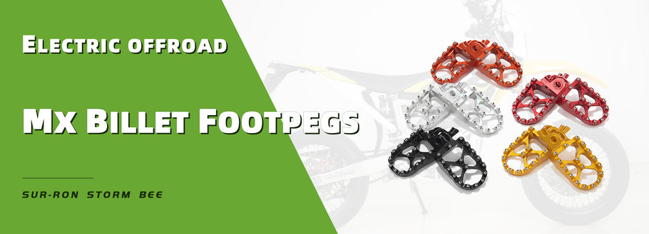 More information of MX Billet Footpegs Footrest for Sur-ron Storm Bee