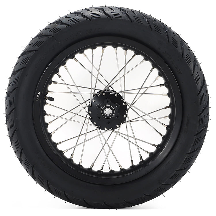 12'' 14'' Supermoto Wheel Rims Hubs Tires Set For Sur-Ron Light Bee X / Segway X160 X260 / 79Bike Falcon M / E Ride Pro-SS 2.0 12