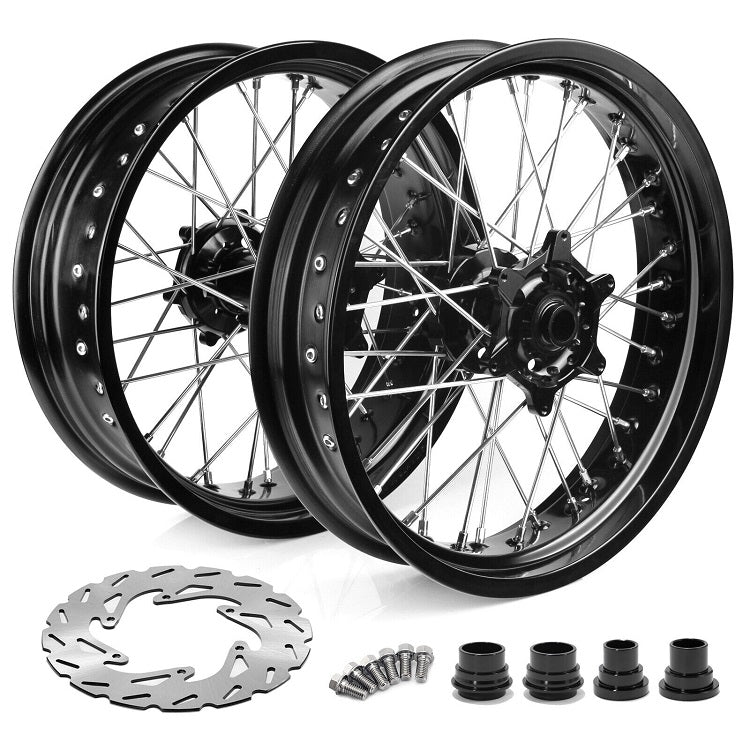 17"×3.5" & 17"×5.0" Supermoto Wheel Set Rotor For Beta RR / RR Race Edition / RR-S / Xtrainer 2020-2023