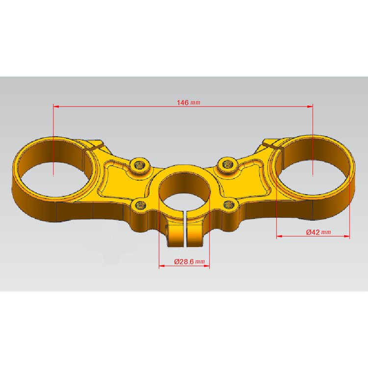Aluminum Upper Triple Tree Clamp for Talaria  XXX