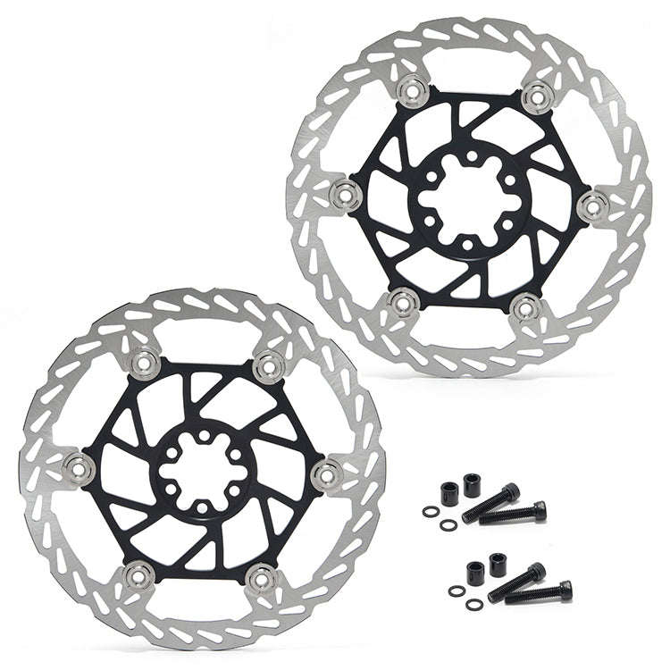 220mm Oversize Front / Rear Brake Disc & Bracket for Surron Light Bee X / Segway X160 X260 / 79Bike Falcon M / E Ride Pro-SS