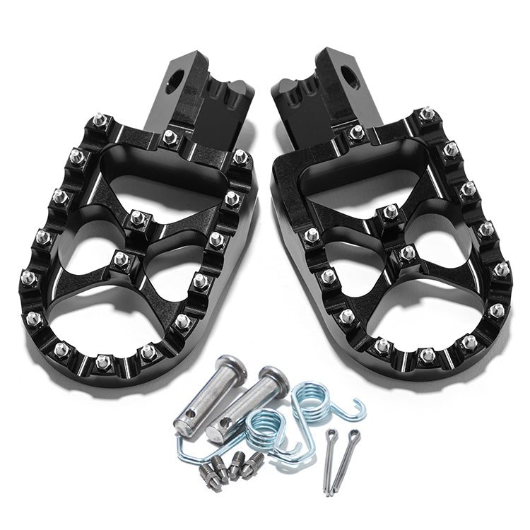 Foot Pegs Pedals For Yamaha PW50 PW80 TTR90 TTR90E TW200 / Honda CR/CRF/XR 50/70/80/100/110 / Kawasaki KLX110