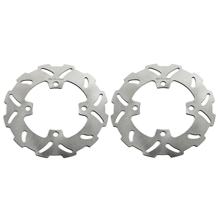 Front / Rear Brake Disc Rotors for Kawasaki KX65 2000-UP / Suzuki RM65 2003-2007
