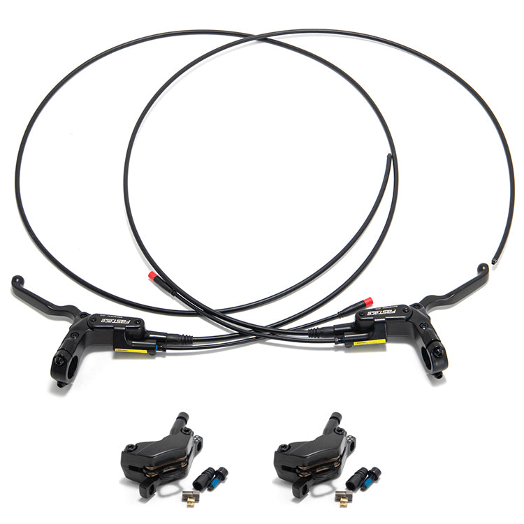 FASTACE Front Rear Brake Caliper / Brake Lever Kit for Surron Light Bee X / Talaria XXX / Segway X160 X260 / 79Bike Falcon M / E Ride Pro-SS