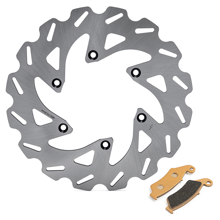 Front Rear Brake Disc Rotors / Pads For Suzuki DR650 SET-Y / SEK1-SEK9 1996-up