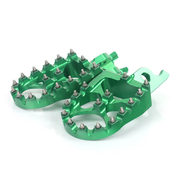 MX Billet Foot Pegs Footrest For Kawasaki KX250F KXF250 2006-2024