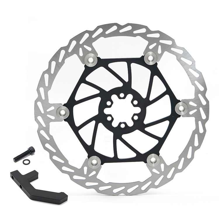 Aluminum Front Wheel Rim & Brake Disc for Apollo RFN Rally Pro 2024