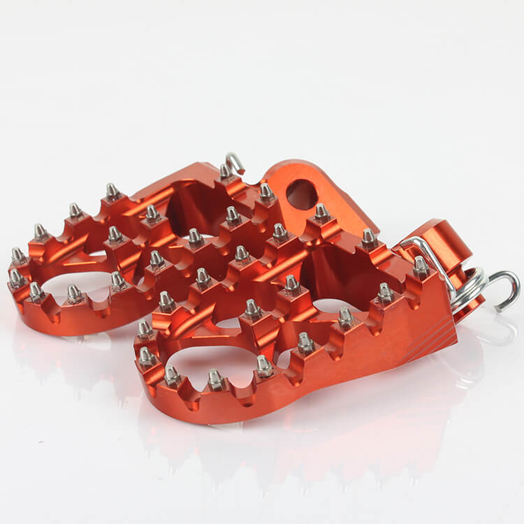 MX Billet Foot Pegs Footrest For KTM 505 SXF 2008-2012