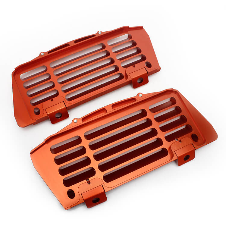 MX Aluminum Radiators Guard For For KTM 250 XCF / 350 XCF / 450 XCF 2016-2023 / GAS GAS 125-450 All Models 2021-2024