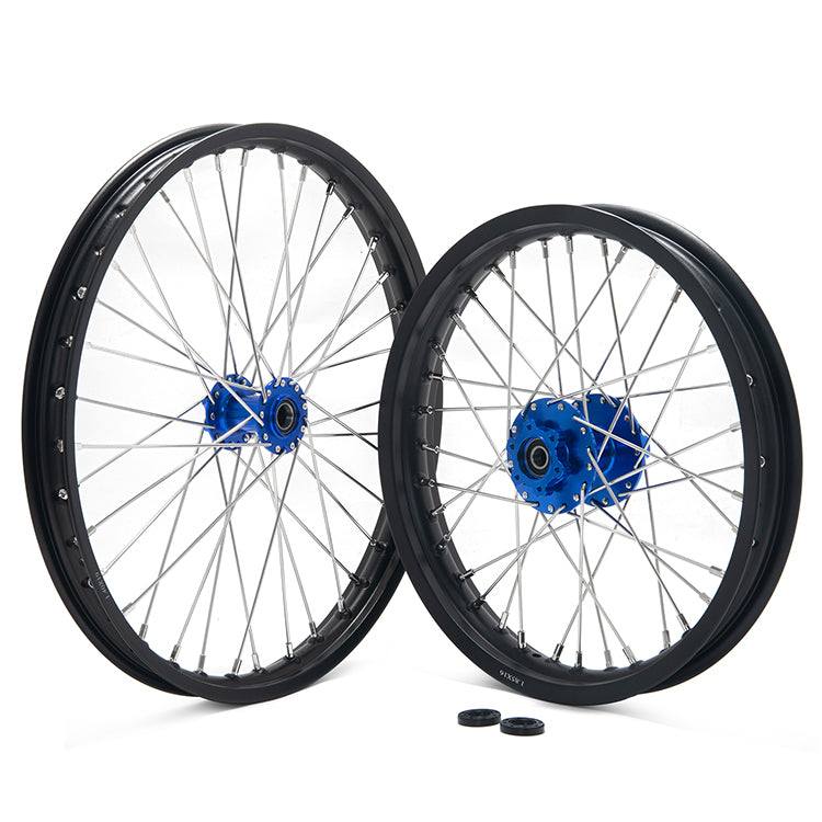 Aluminum 19'' Front / 16'' Rear Wheel Rim Hub Set for Surron Light Bee X S / Segway X160 X260 / 79Bike Falcon M / E Ride Pro-SS 2.0