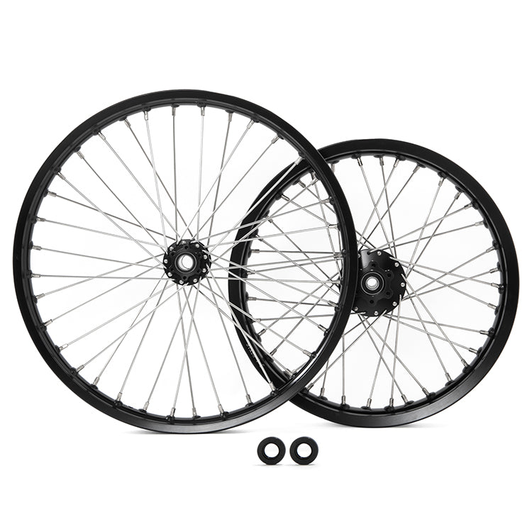 Aluminum 19'' Front / 16'' Rear Wheel Rim Hub Sets for Surron Light Bee X / Segway X160 X260 / 79Bike Falcon M / E Ride Pro-SS 2.0