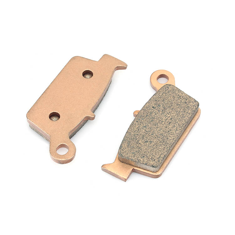 Caltric Sintered Brake Pads – Front & Rear Set For Kawasaki KX250 (2001-2008) – Low Dust, Quiet