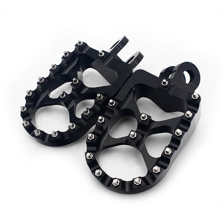 MX Billet Foot Pegs Footrest For Suzuki DRZ400 / DRZ400E / DRZ400S 2000-2019 / Kawasaki KLX400R 2003-2004