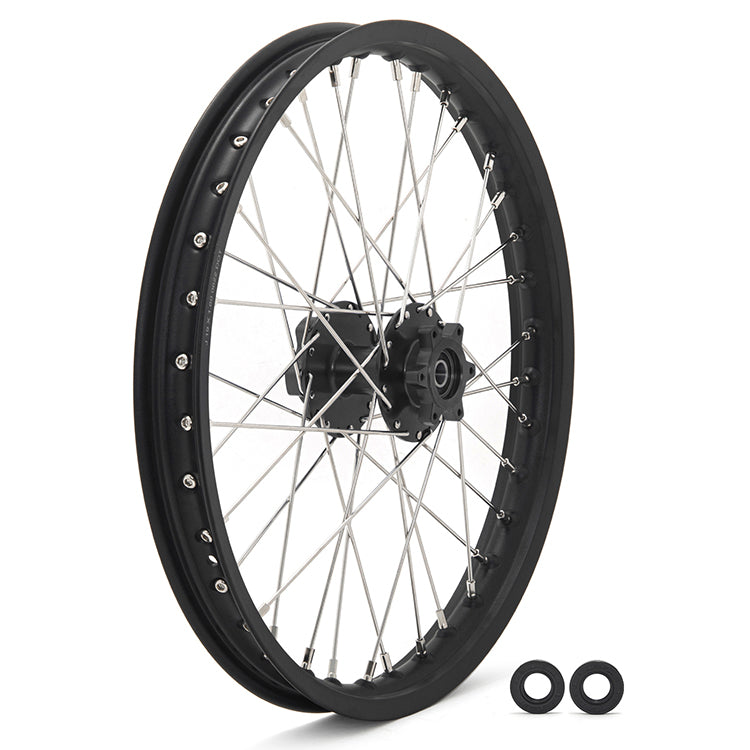 Aluminum Front Rear Spoke Wheel Rim Hub Sets for Talaria Sting / Talaria Sting MX3 / Talaria Sting R MX4 18