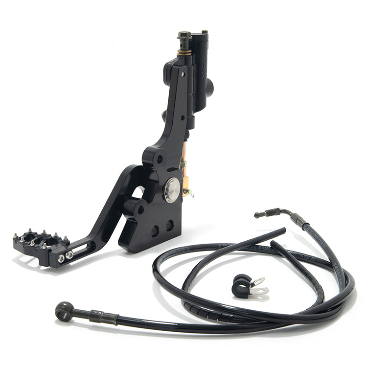 Mineral Oil Hydraulic Rear Foot Brake Aluminum For Sur-ron Light Bee X / Segway X160 X260 / 79Bike Falcon M