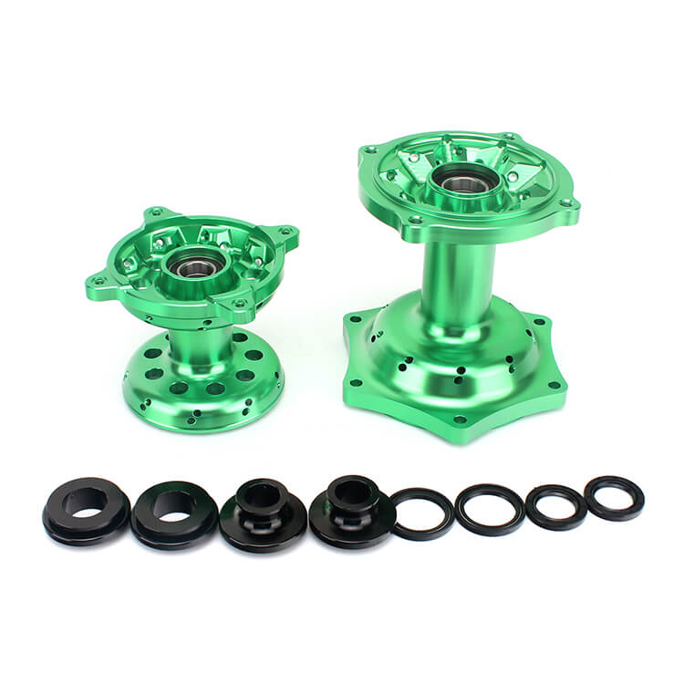 Forged Aluminum Front Rear Wheel Hubs for Kawasaki KX125 KX250 2006-2013