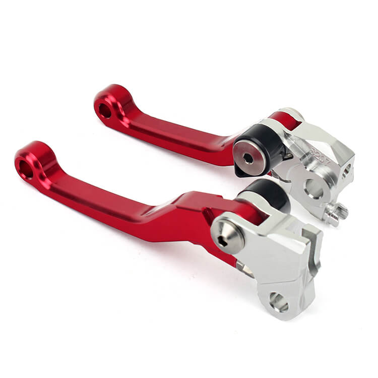 MX Aluminum Adjustable Levers For Honda CRF250R 2007-2025 / CRF450R 2007-2020