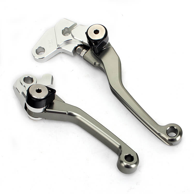 MX Aluminum Adjustable Levers For Suzuki RM125 RM250 2004-2008