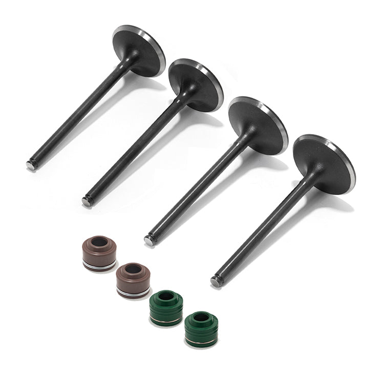 Intake / Exhaust Valves & Seals Kit For Honda CRF450X 2005-2009 2012-2017