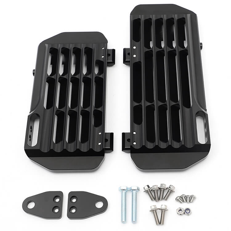 MX Aluminum Radiators Guard For Honda CRF450R CRF450RX 2017-2020 2022 / CRF250R 2018-2019