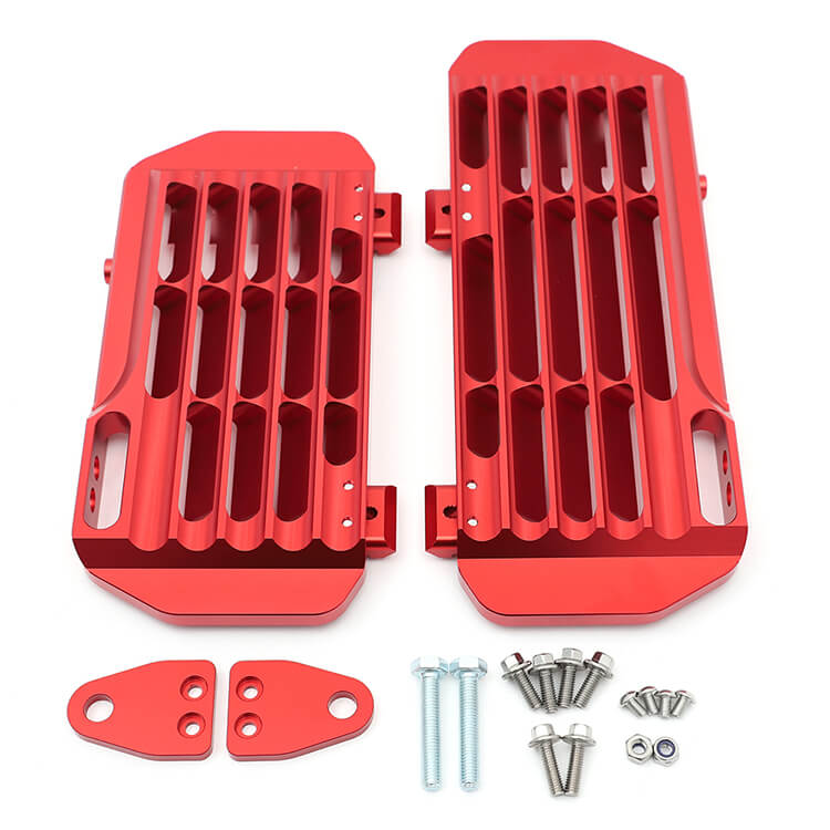 MX Aluminum Radiators Guard For Honda CRF450R CRF450RX 2017-2020 2022 / CRF250R 2018-2019