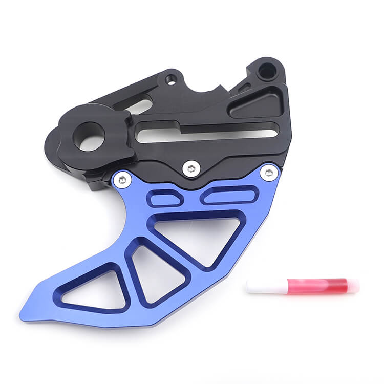 CNC Rear Brake Disc Guard Caliper Bracket for Husqvarna FX350 FX450 TX300 TX125 2018-2020 5