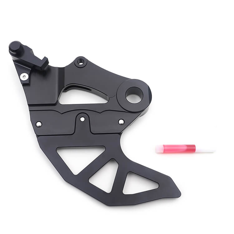 CNC Rear Brake Disc Guard Caliper Bracket for Beta 250-520 RR RS 2005-2022 / 300 Xtrainer 2015-2023 3