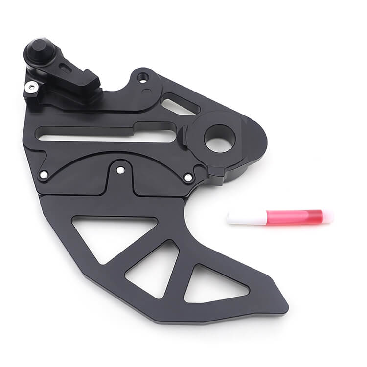 CNC Rear Brake Disc Guard Caliper Bracket for Husqvarna FX350 FX450 TX300 TX125 2018-2020 3