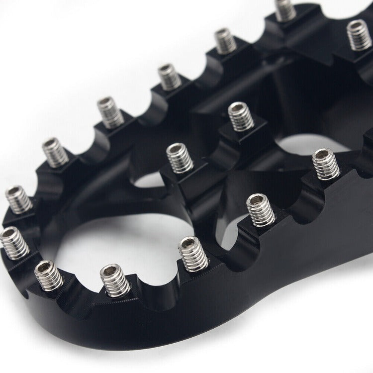 MX Billet Foot Pegs Footrest For Honda XR250 2000-2004 / XR650L 1993-2024 / XR400R 1996-2004 2