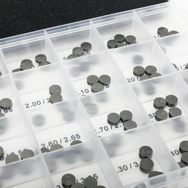 7.48mm Valve Shims Kit (141pcs) for Honda Kawasaki Suzuki Husqvarna Yamaha