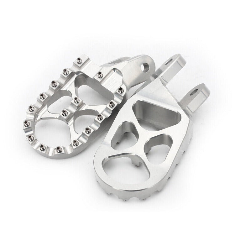 MX Billet Foot Pegs Footrest For Honda XR250 2000-2004 / XR650L 1993-2024 / XR400R 1996-2004 3