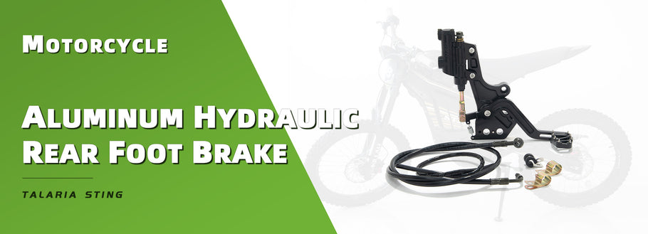 Aluminum Hydraulic Rear Foot Brake For Talaria Sting Electric Dirt Bike