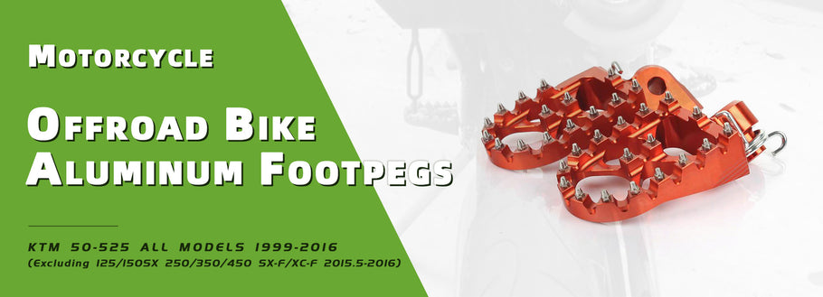 Motorcycle Footpegs Detailed Function Description And Video Introduction For KTM