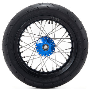 12" 14" Supermoto Front Rear Wheel Rims Hubs Tires Set for Talaria Sting / Talaria XXX / Talaria Sting MX3 / Talaria Sting R MX4