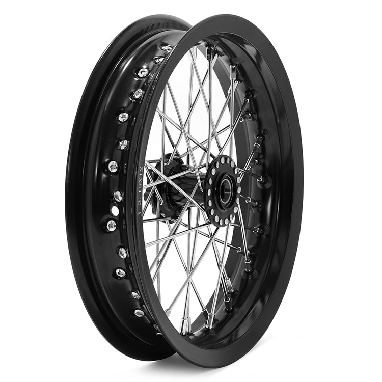 12''x2.15'' Supermoto Front / Rear Spoke Wheel Set For Sur-Ron Light Bee S 4
