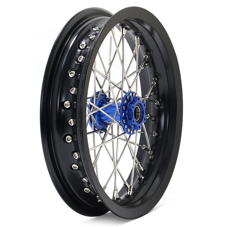 12''x2.15'' Supermoto Front / Rear Spoke Wheel Set For Sur-Ron Light Bee S 5