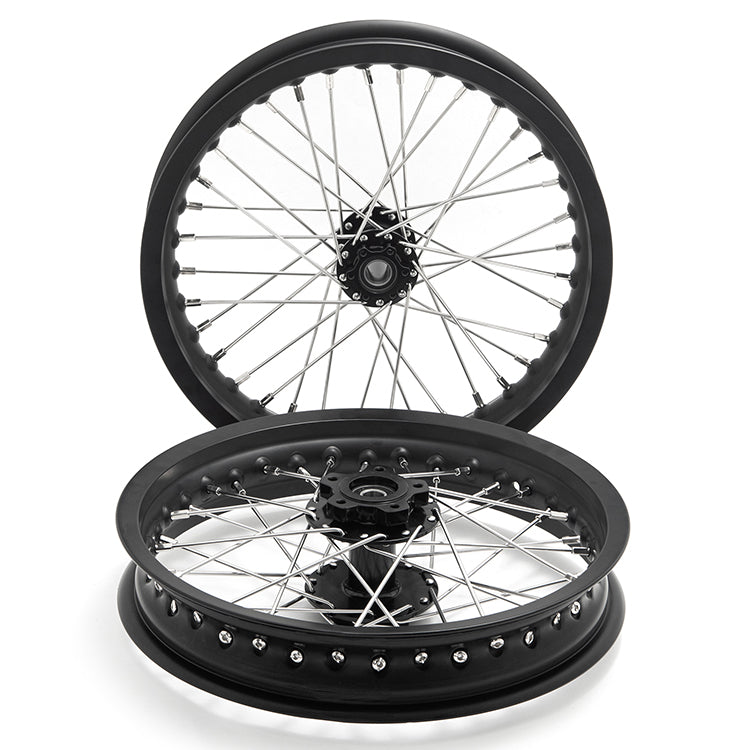 14''x2.15'' Front / Rear Spoke Wheel Rim Hub Set for Sur-Ron Light Bee S
