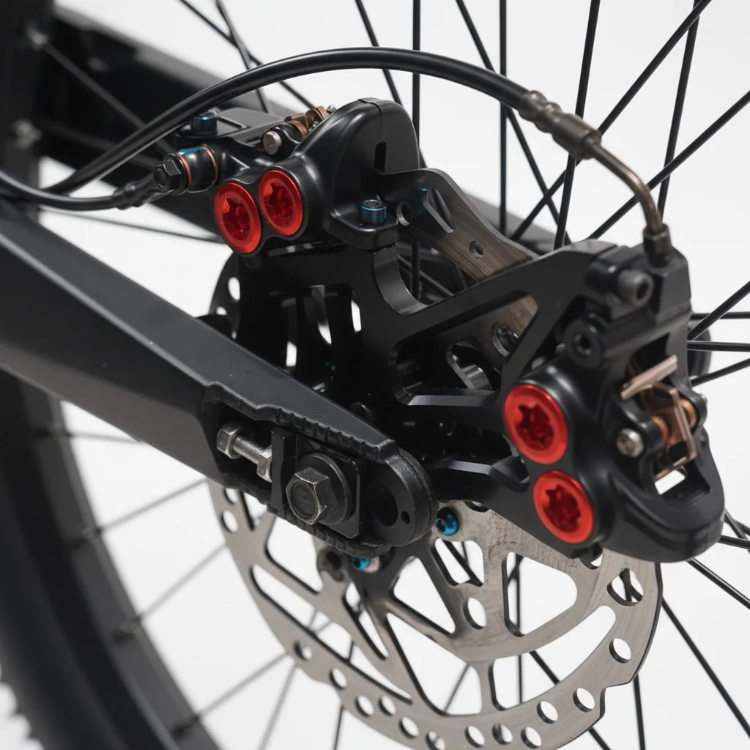 DOT 4 Hydraulic Rear Foot Brake Aluminum For Altis Sigma / Sigma MX 3