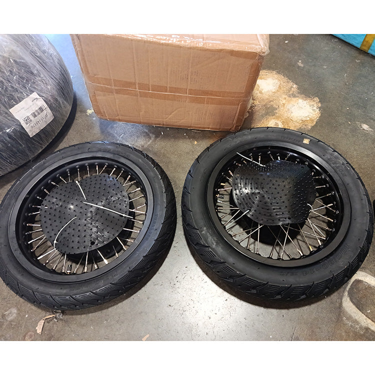 Returned Red 14" Front Rear Wheel Rim Hub Tire Set for Talaria Sting / Talaria XXX / X3 Pro (XXX Pro) / Talaria Sting MX3 / R MX4
