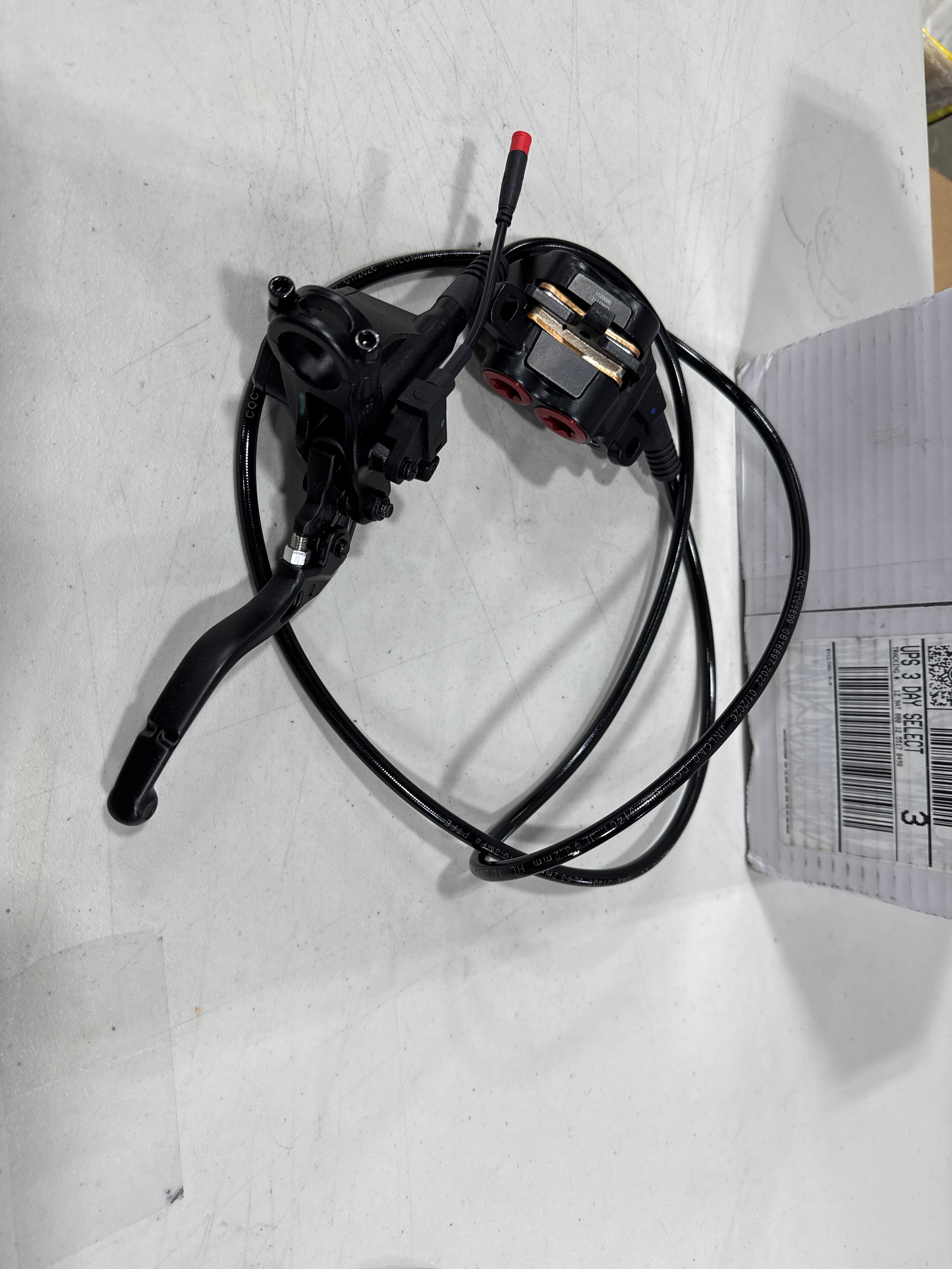 Returned Rear (Left)  Brake Lever Caliper Master Cylinder Kit for Talaria Sting MX5 Pro 2