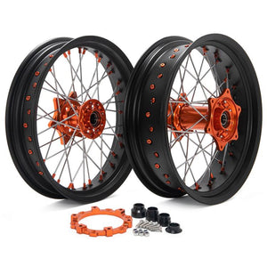 17'' Aluminum Motorcycle Front Rear Wheel Sets for KTM 690 Enduro / 690 Enduro R 2008-2021