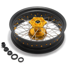 Load image into Gallery viewer, 17&quot; Front &amp; Rear Wheel Rim Hub Set for Suzuki DRZ400SM 2000-2024