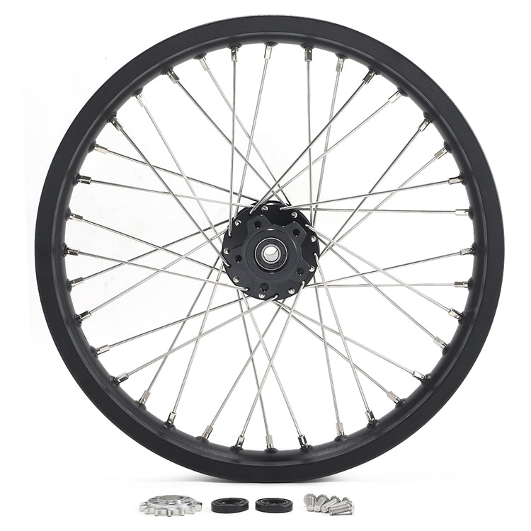 18'' x2.15'' Rear Wheel Rim for 110mm Width Tire for Sur-Ron Light Bee X / Segway X160 X260 / 79Bike Falcon M / E Ride Pro-SS 2.0