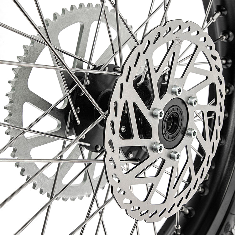 18''×2.15 Rear Wheel Rim Hub Tire & Disc & Sprocket Set for Talaria Sting MX3 / R MX4 5