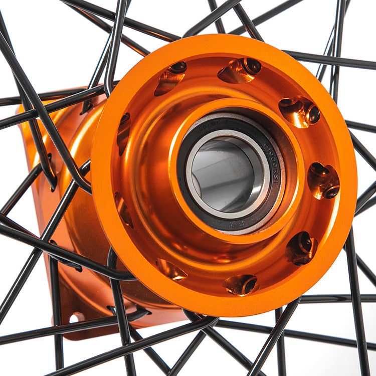 19" Front & 16" Rear Wheel Rim Hub Sets for KTM SX85 21-24 / GAS GAS MC85 / Husqvarna TC85 21-23 4