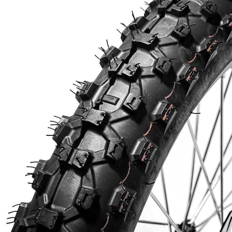 19''×1.4 Front Wheel Rim Hub Tire & Disc Set for Surron Light Bee X S / Talaria Sting MX3 / R MX4 / Segway X160 X260 4