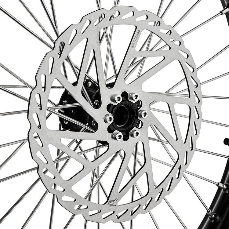 19''×1.4 Front Wheel Rim Hub Tire & Disc Set for Surron Light Bee X S / Talaria Sting MX3 / R MX4 / Segway X160 X260 5