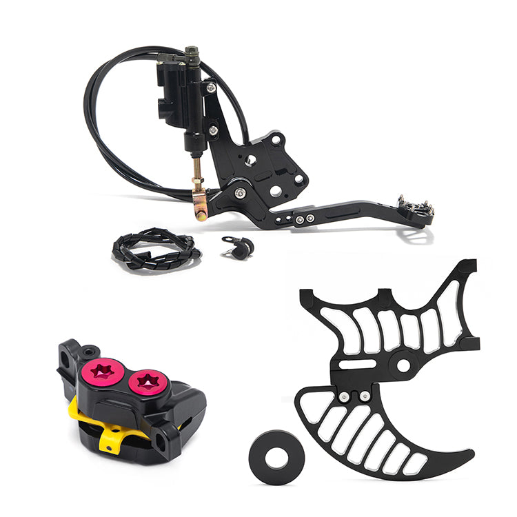 Mineral Oil Aluminum Hydraulic Rear Foot Brake Bracket Kit for Talaria XXX 6