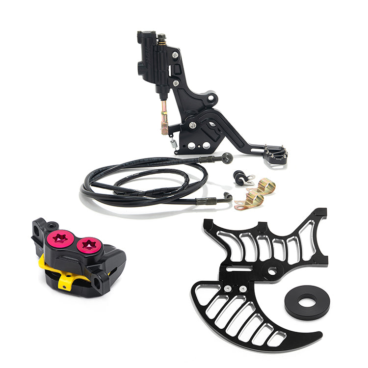 Mineral Oil Aluminum Hydraulic Rear Foot Brake For Talaria Sting