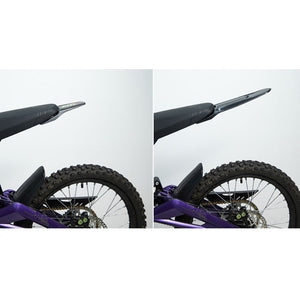 130mm Extended Rear Fender Mud Guard for Sur-ron Light Bee X / Light Bee S / Segway X260 / 79Bike Falcon M / E Ride Pro-SS